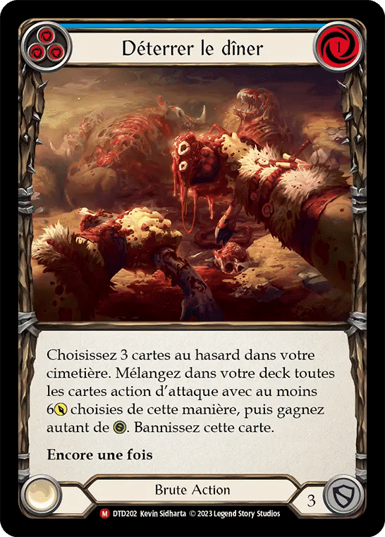 Déterrer le dîner — Dusk till Dawn — Flesh and Blood