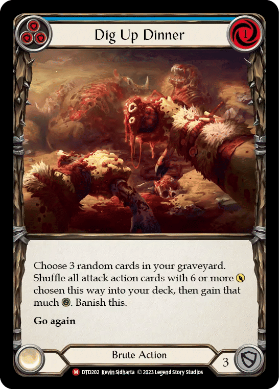 Dig Up Dinner — Dusk till Dawn — Flesh and Blood