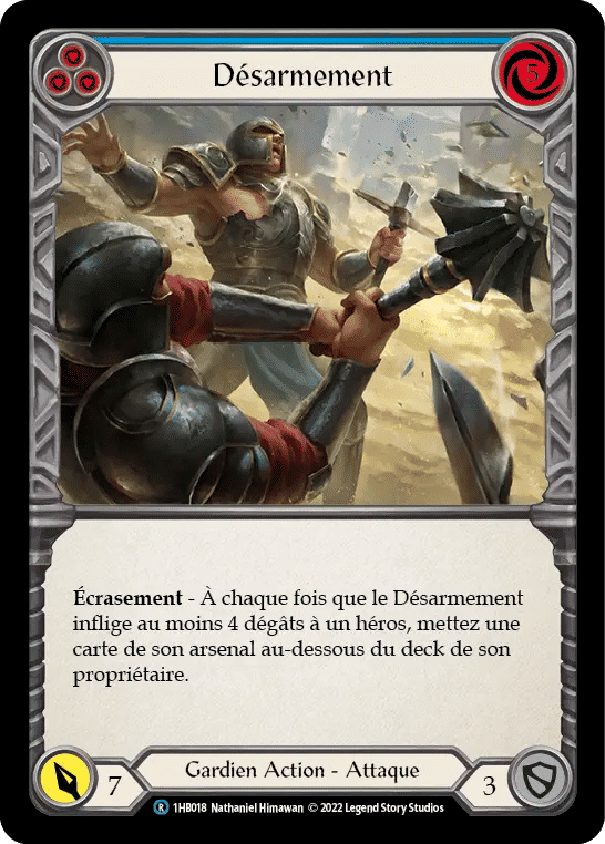 Désarmement — Bravo - Blitz Deck — Flesh and Blood