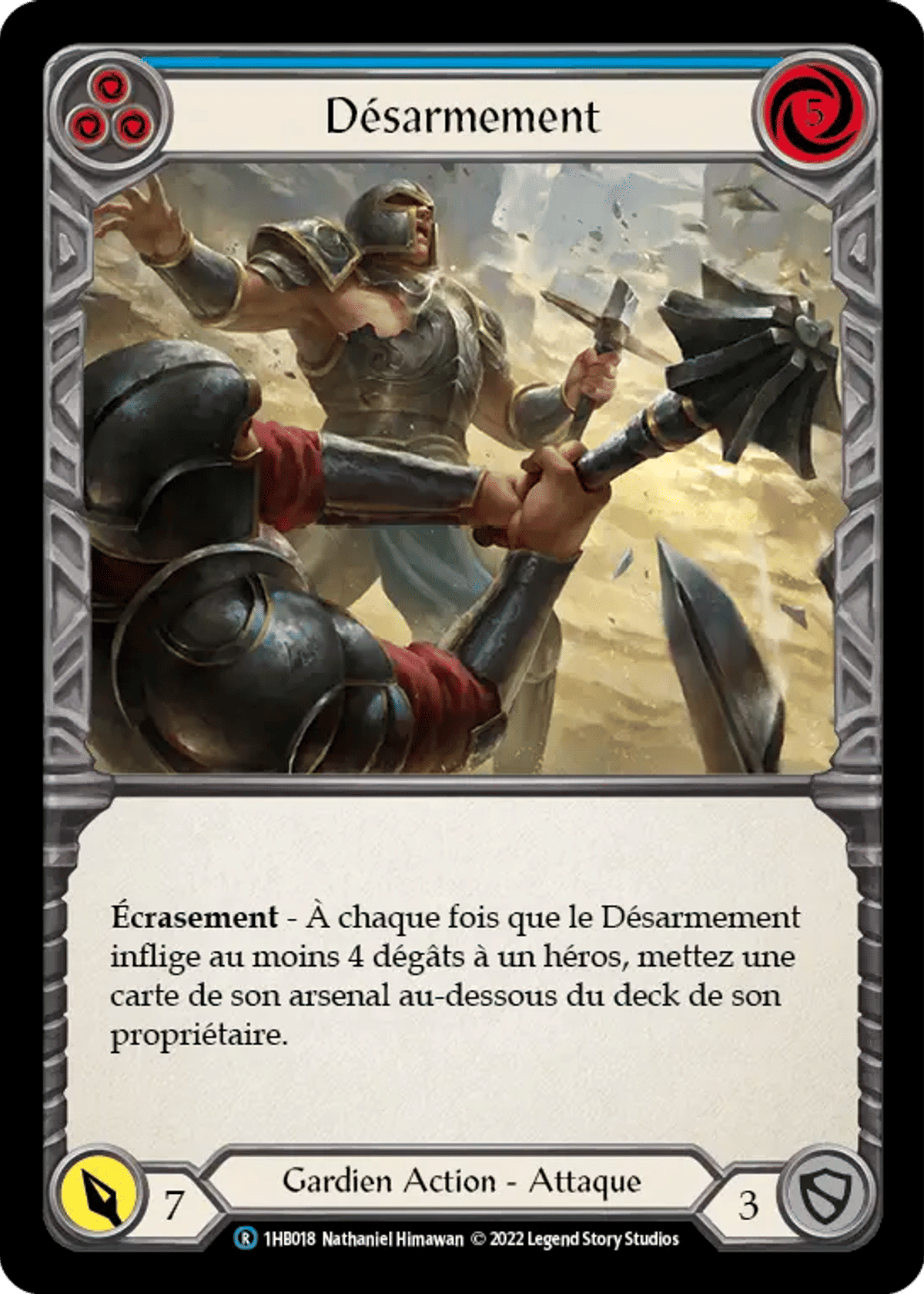 Désarmement from Bravo - Blitz Deck - Flesh and Blood