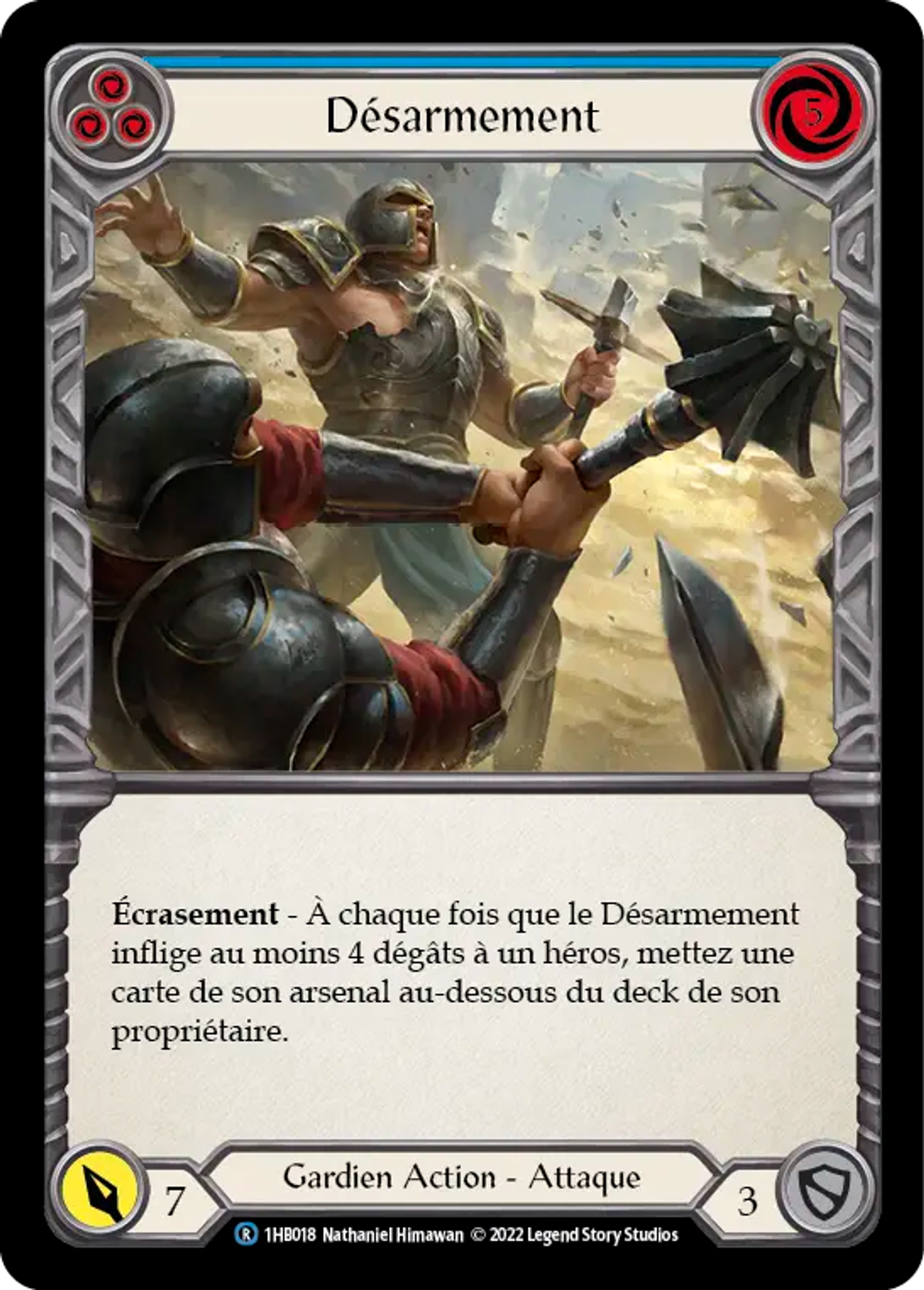 Désarmement — Bravo - Blitz Deck — Flesh and Blood