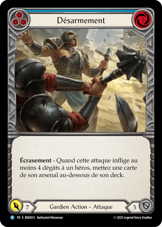 Désarmement — Bravo Demo Deck — Flesh and Blood