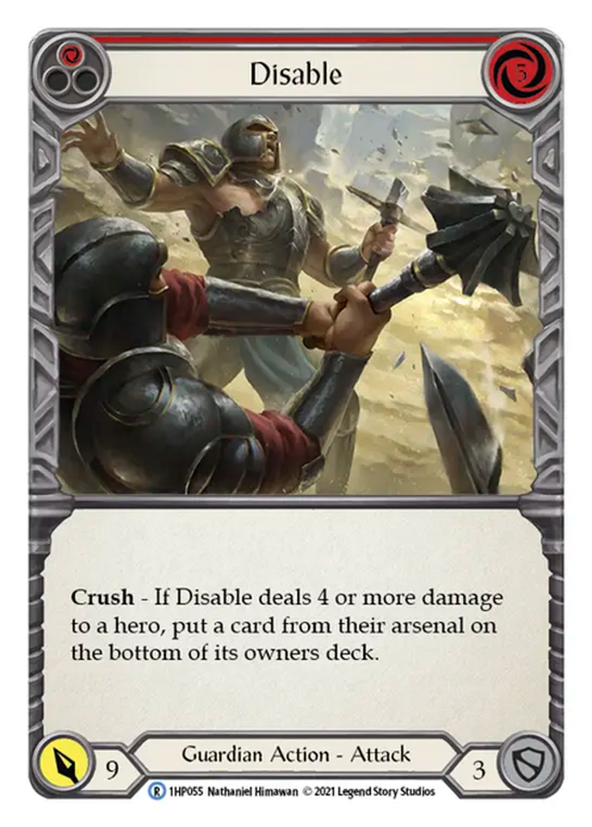 Disable (Red) — History Pack 1 — Flesh and Blood