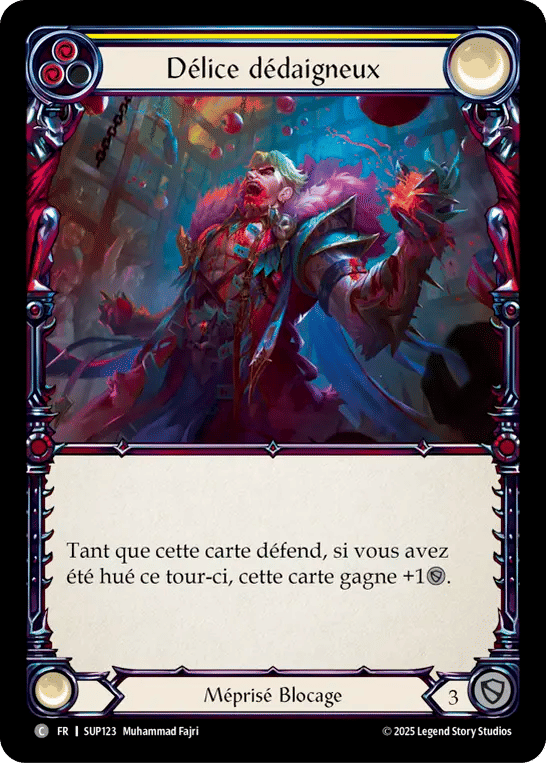 Délice dédaigneux — Super Slam — Flesh and Blood