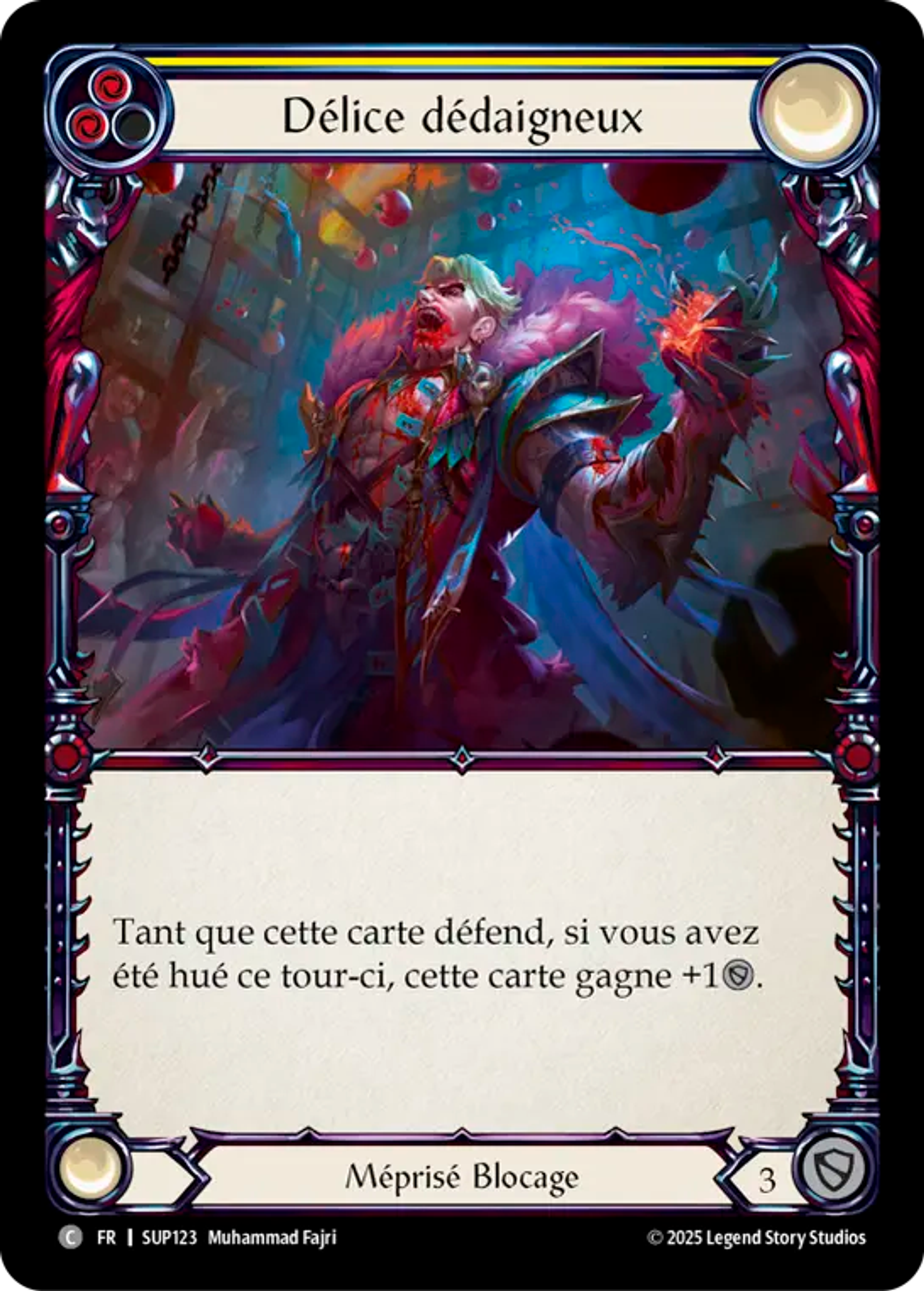 Délice dédaigneux — Super Slam — Flesh and Blood