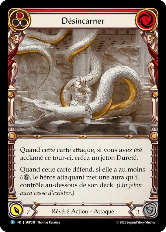 Désincarner — Super Slam — Flesh and Blood