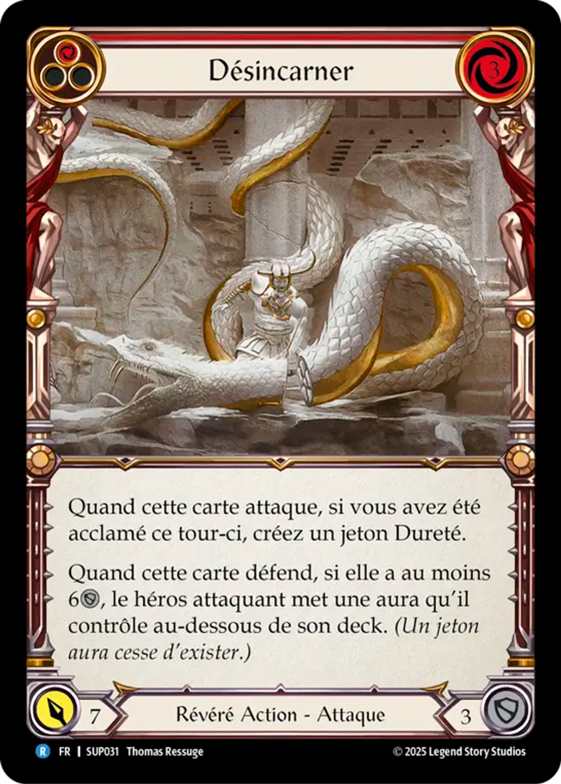 Désincarner — Super Slam — Flesh and Blood
