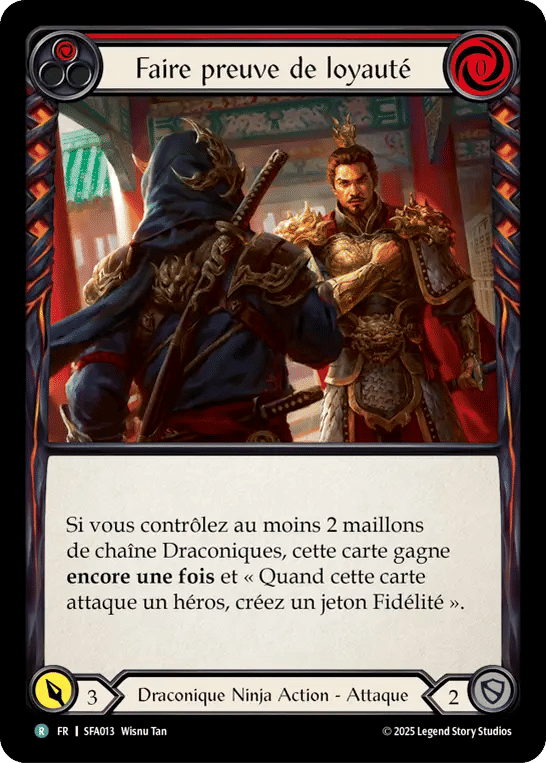 Faire preuve de loyauté — Silver Age Chapter 2 - Fai — Flesh and Blood