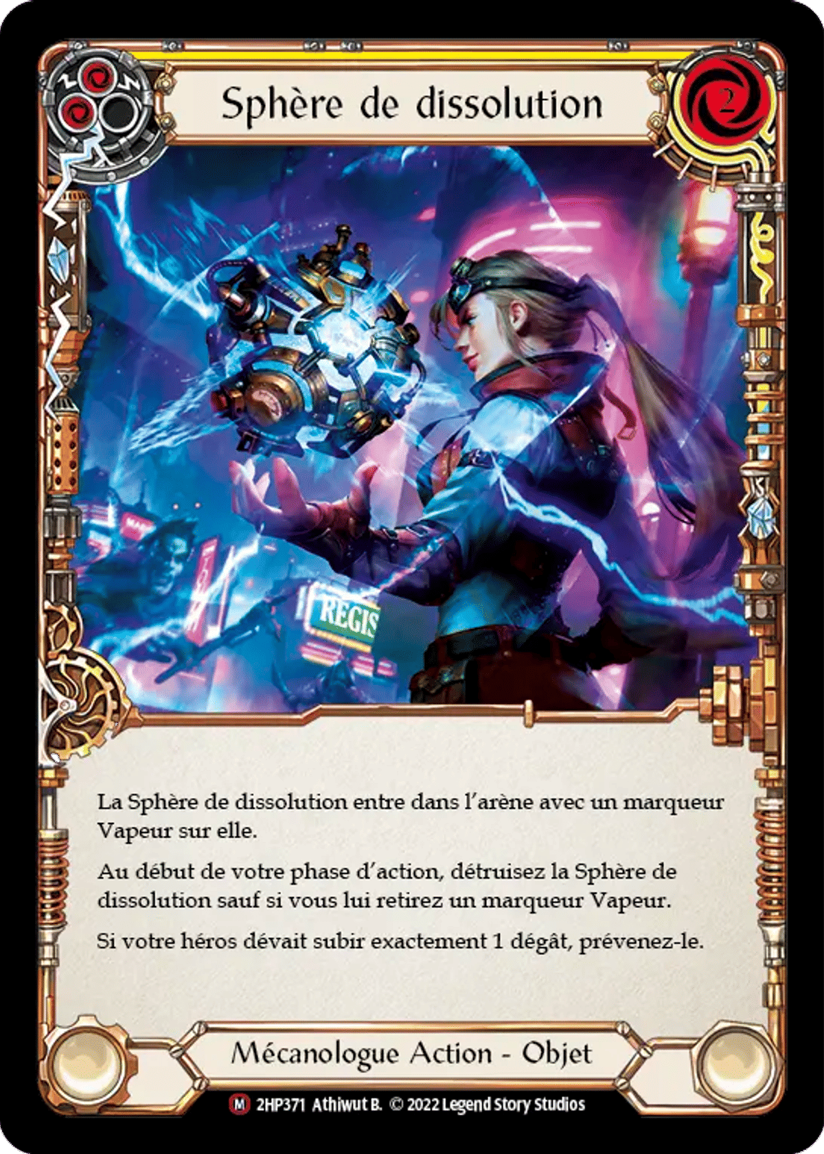 Sphère de dissolution from History Pack 2 - Black Label - Flesh and Blood