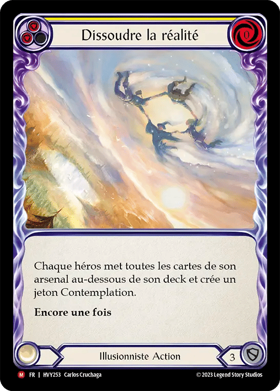 Dissoudre la réalité — Heavy Hitters — Flesh and Blood