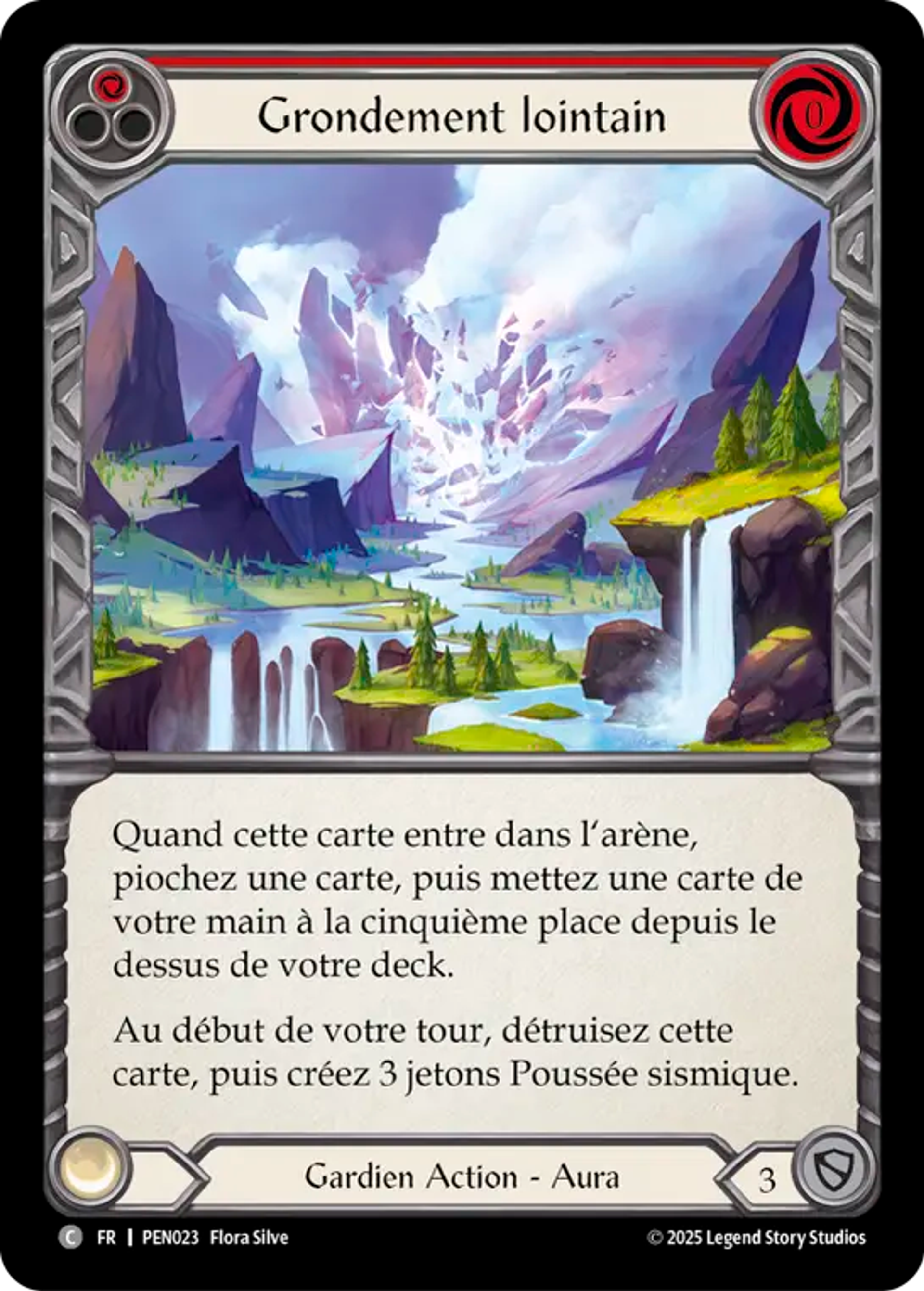 Distant Rumbling (Red) — Compendium of Rathe — Flesh and Blood