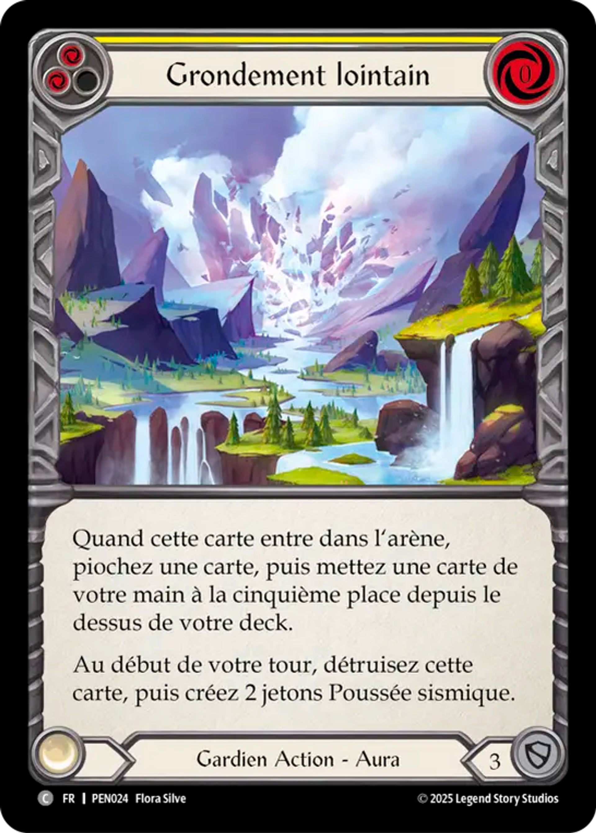 Distant Rumbling (Yellow) — Compendium of Rathe — Flesh and Blood