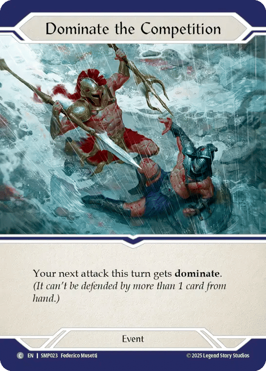 Dominate the Competition — Smash Palace — Flesh and Blood