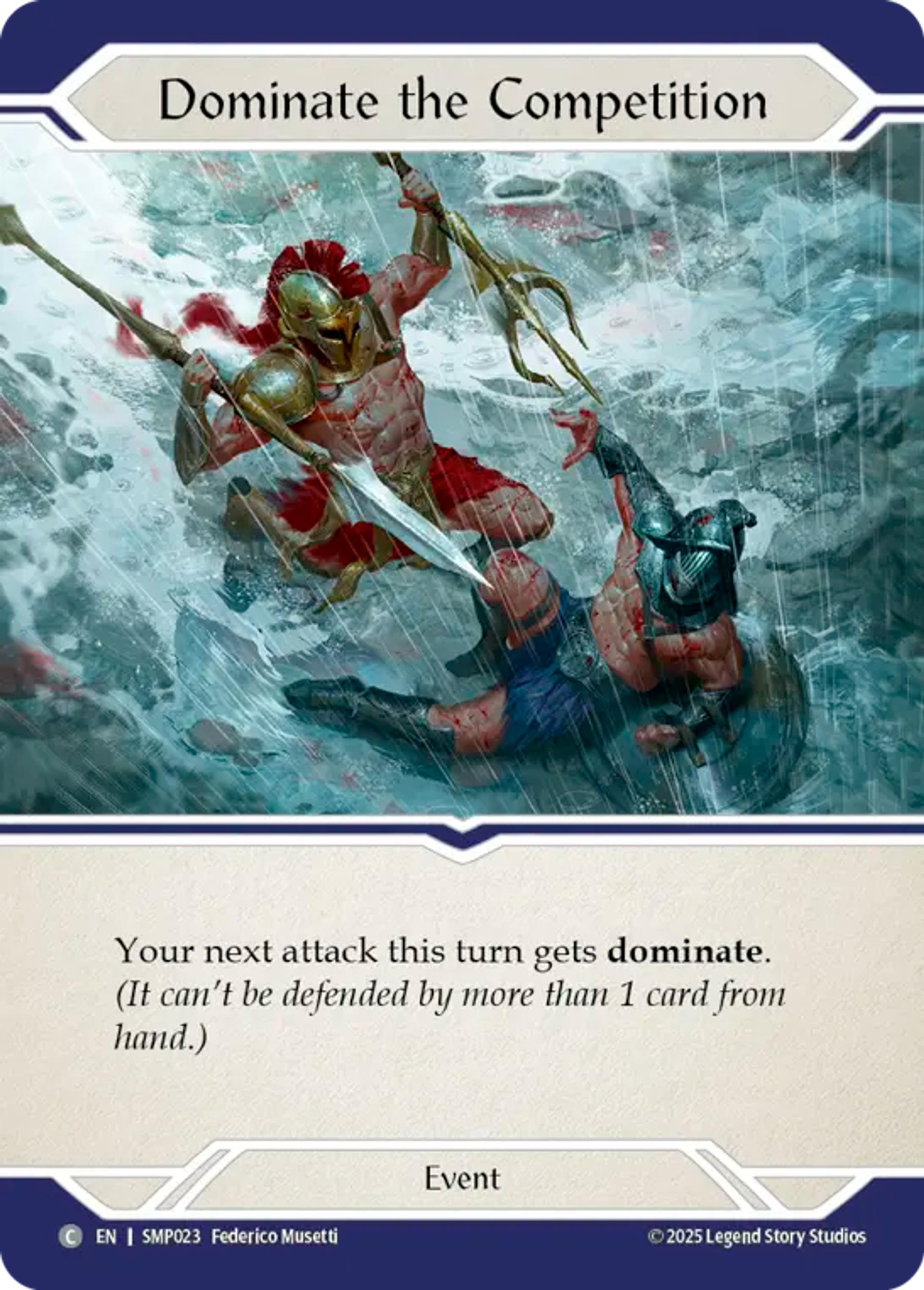 Dominate the Competition — Smash Palace — Flesh and Blood