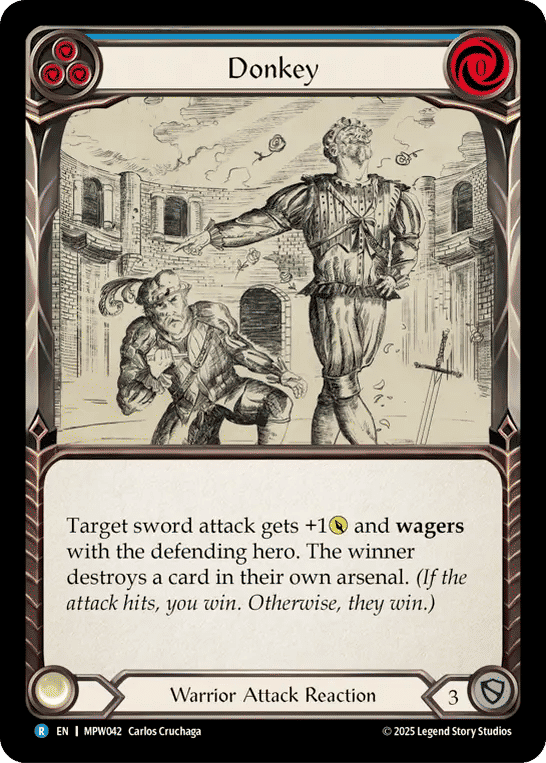 Donkey (Blue) — Mastery Pack Warrior — Flesh and Blood