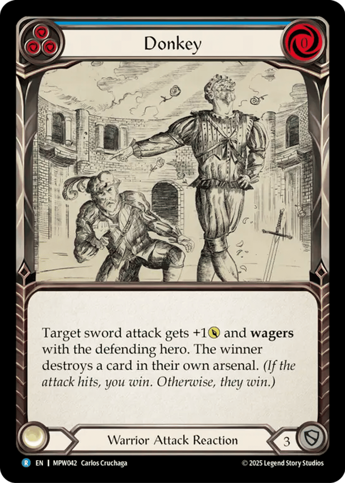 Donkey (Blue) from Mastery Pack Warrior - Flesh and Blood