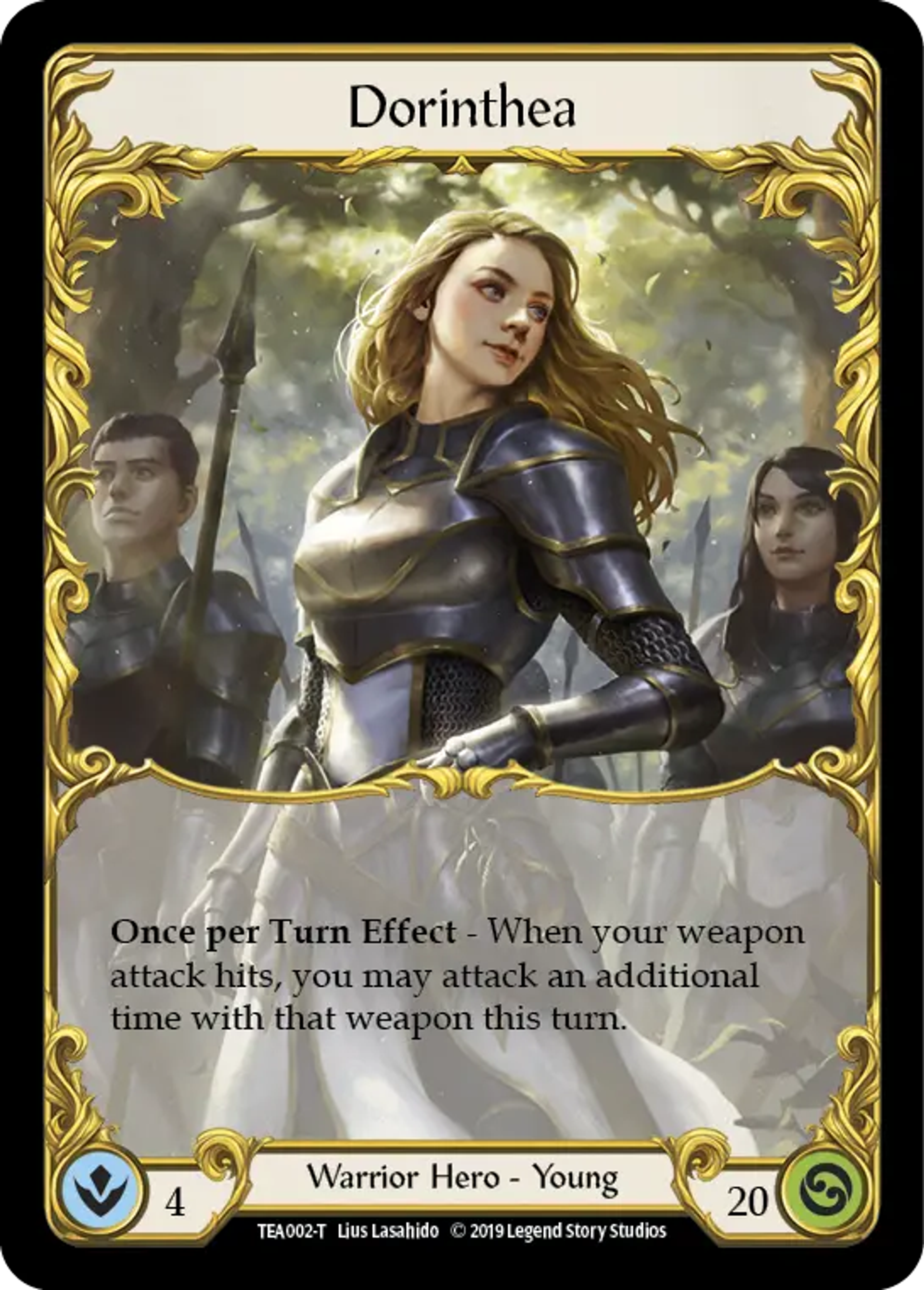 Dorinthea — Dorinthea Ironsong - Hero Deck — Flesh and Blood