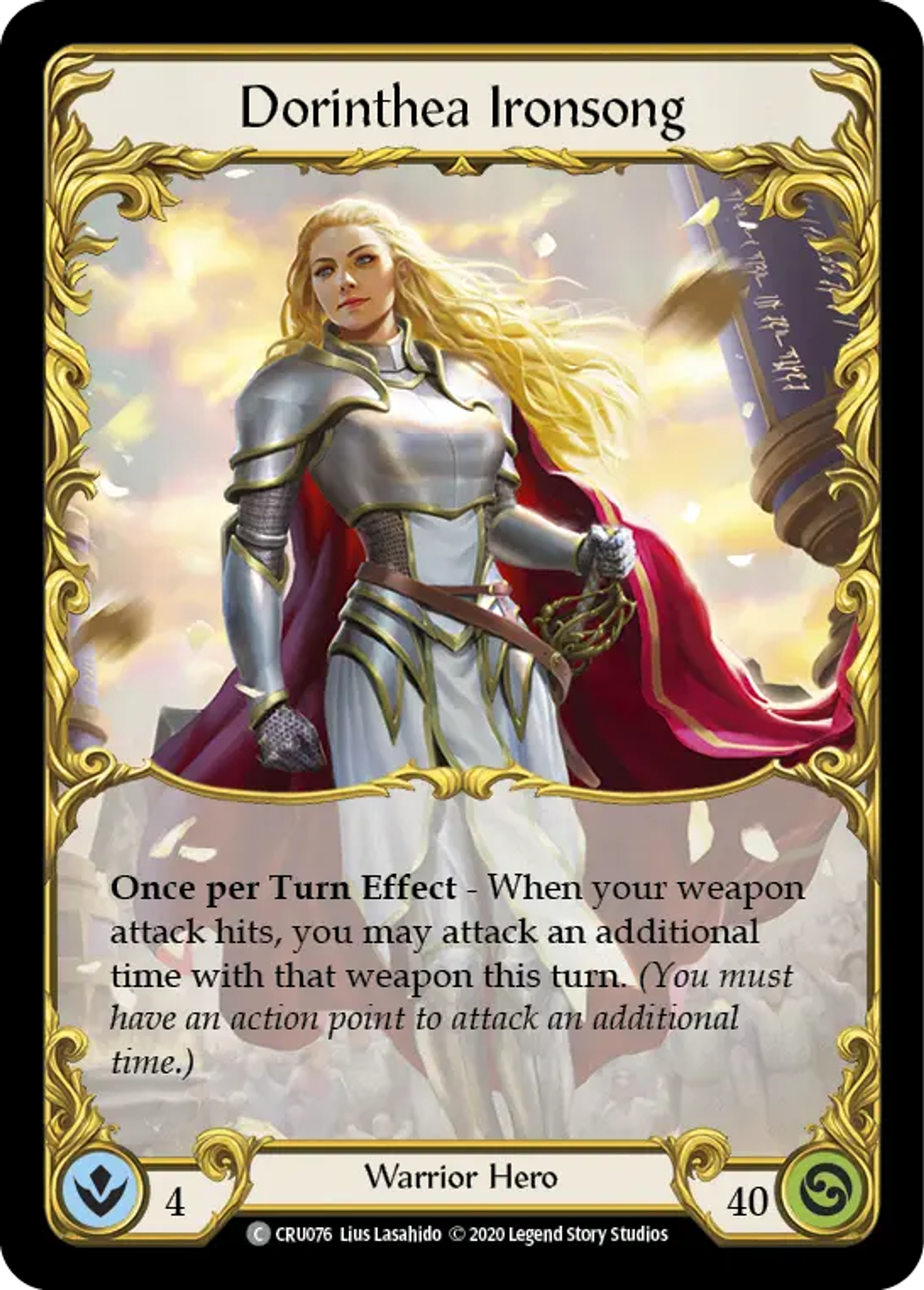 Dorinthea Ironsong — Crucible of War — Flesh and Blood
