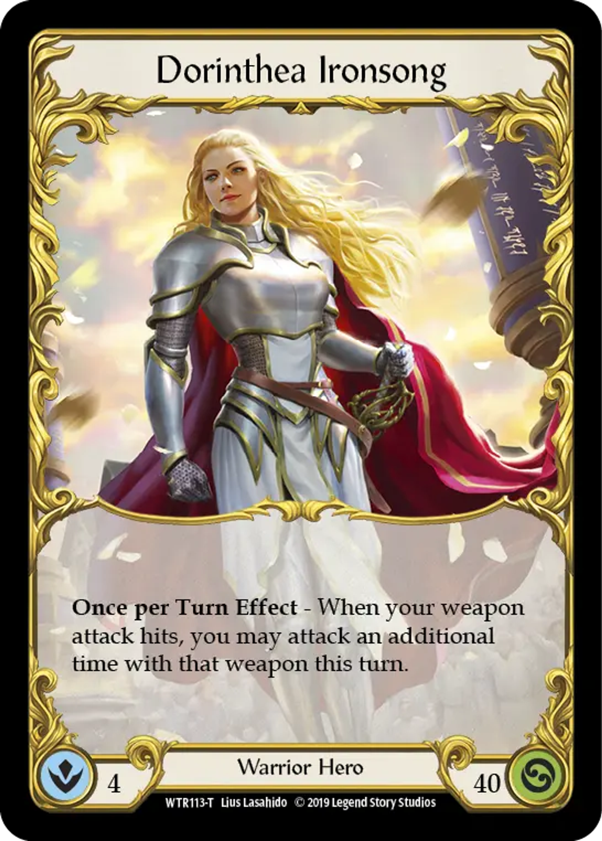 Dorinthea Ironsong — Welcome to Rathe — Flesh and Blood