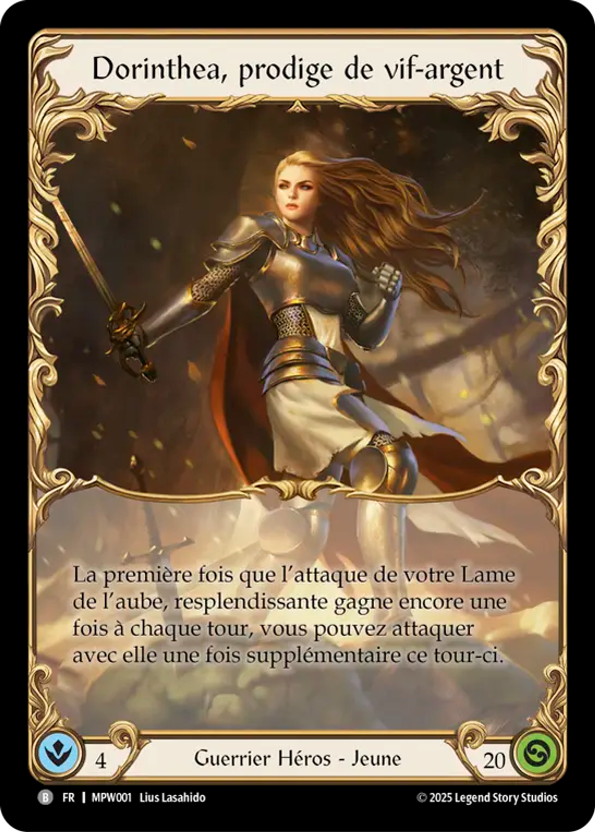 Dorinthea, prodige de vif-argent — Mastery Pack Warrior — Flesh and Blood