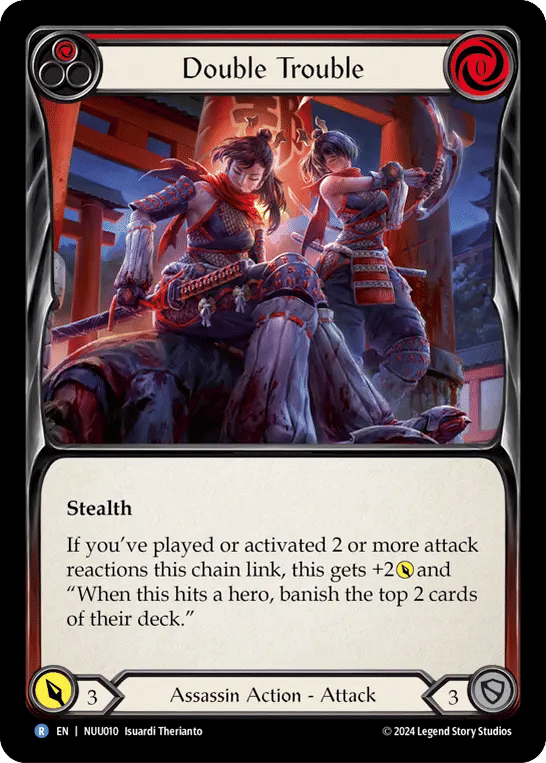 Double Trouble (Red) — Nuu - Blitz Deck — Flesh and Blood