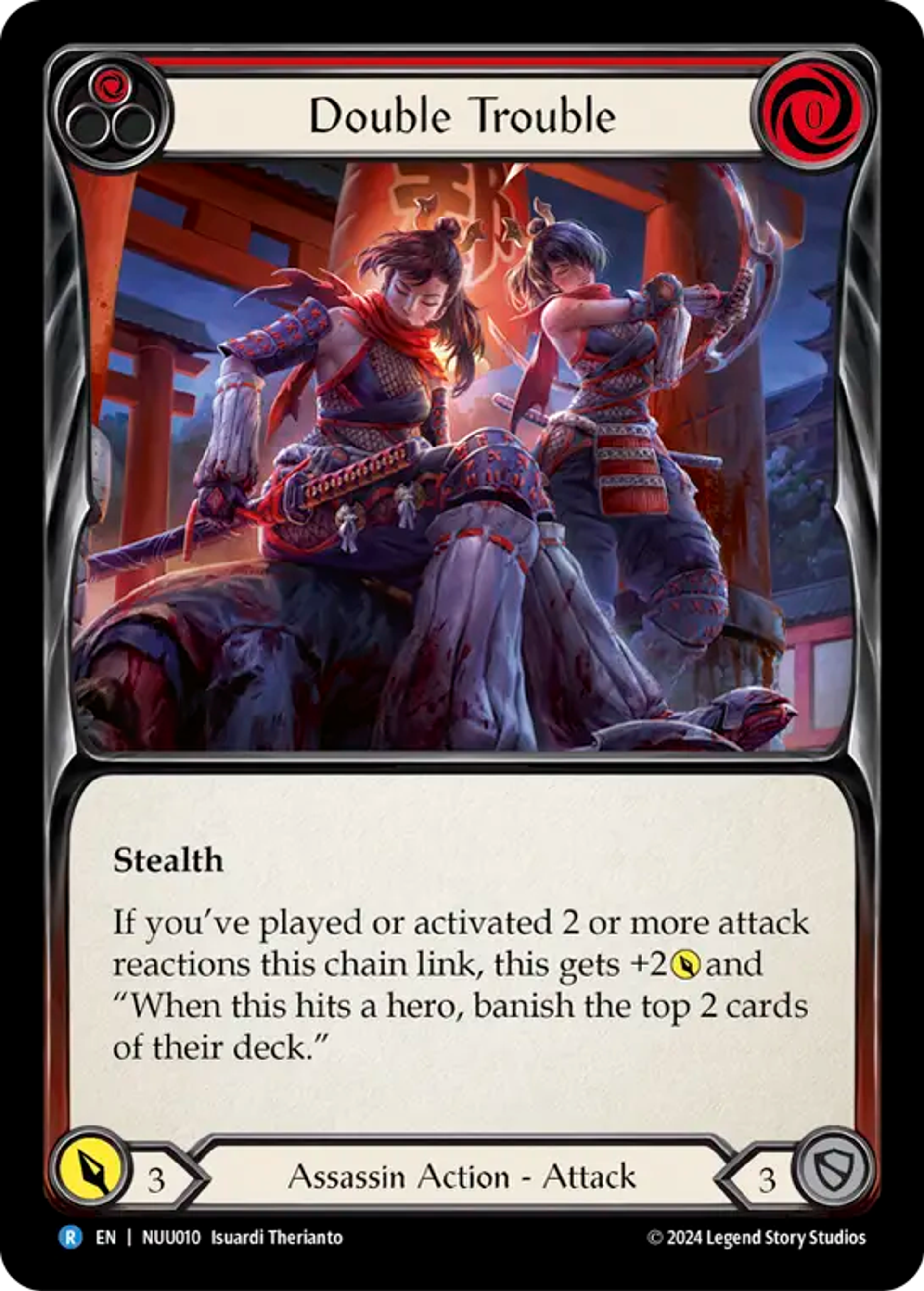 Double Trouble (Red) — Nuu - Blitz Deck — Flesh and Blood