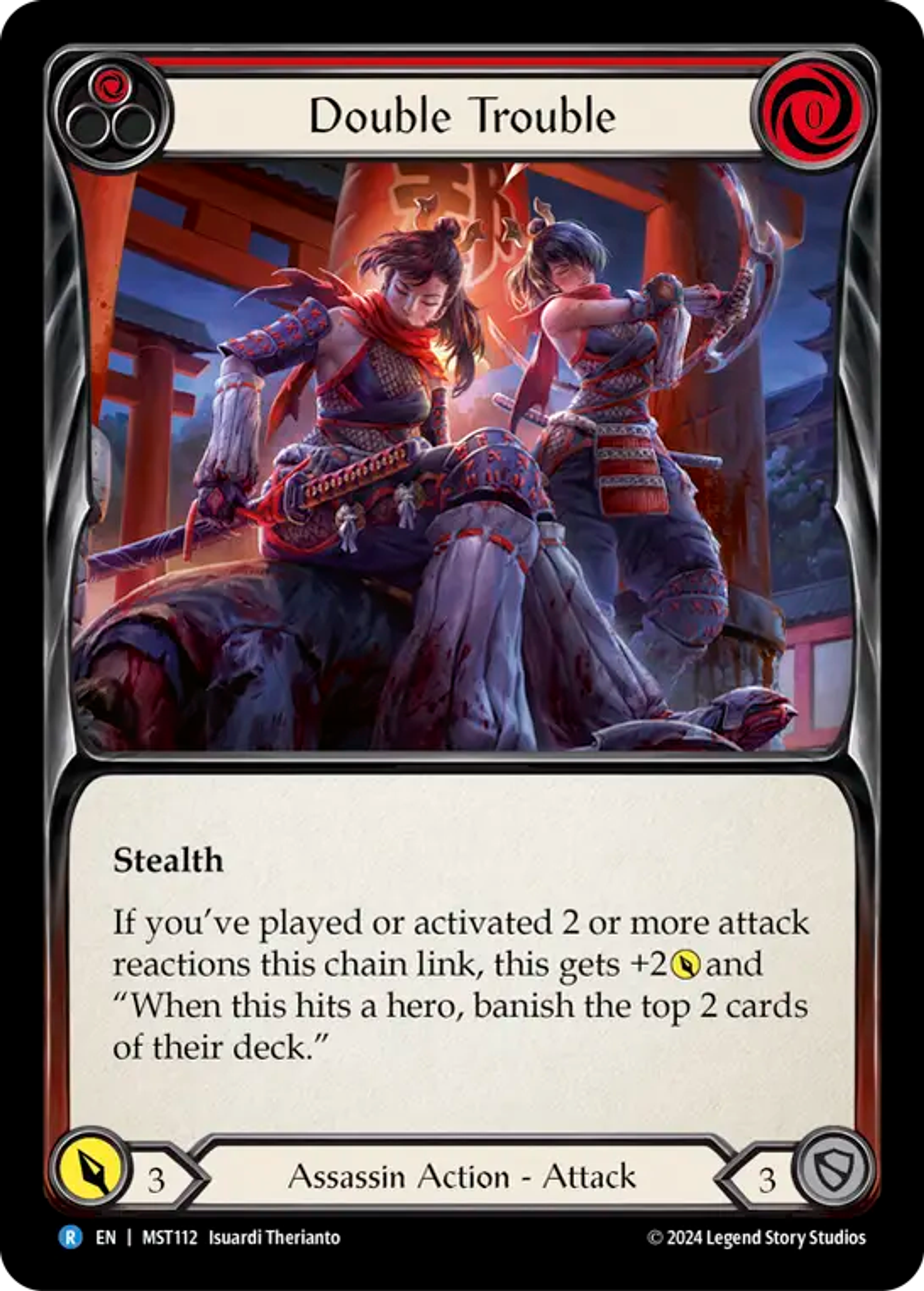 Double Trouble (Red) — Part the Mistveil — Flesh and Blood