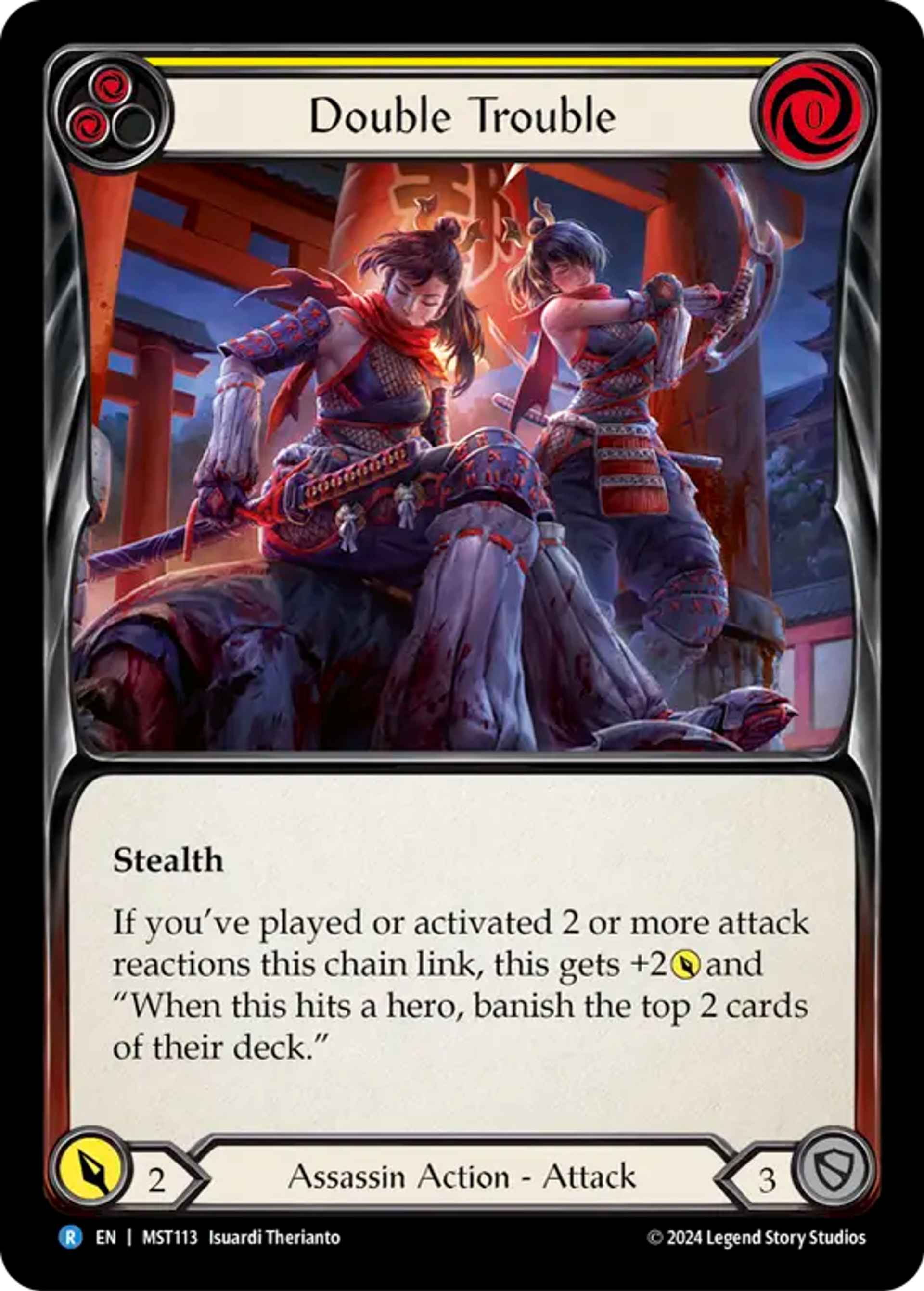 Double problème — Part the Mistveil — Flesh and Blood