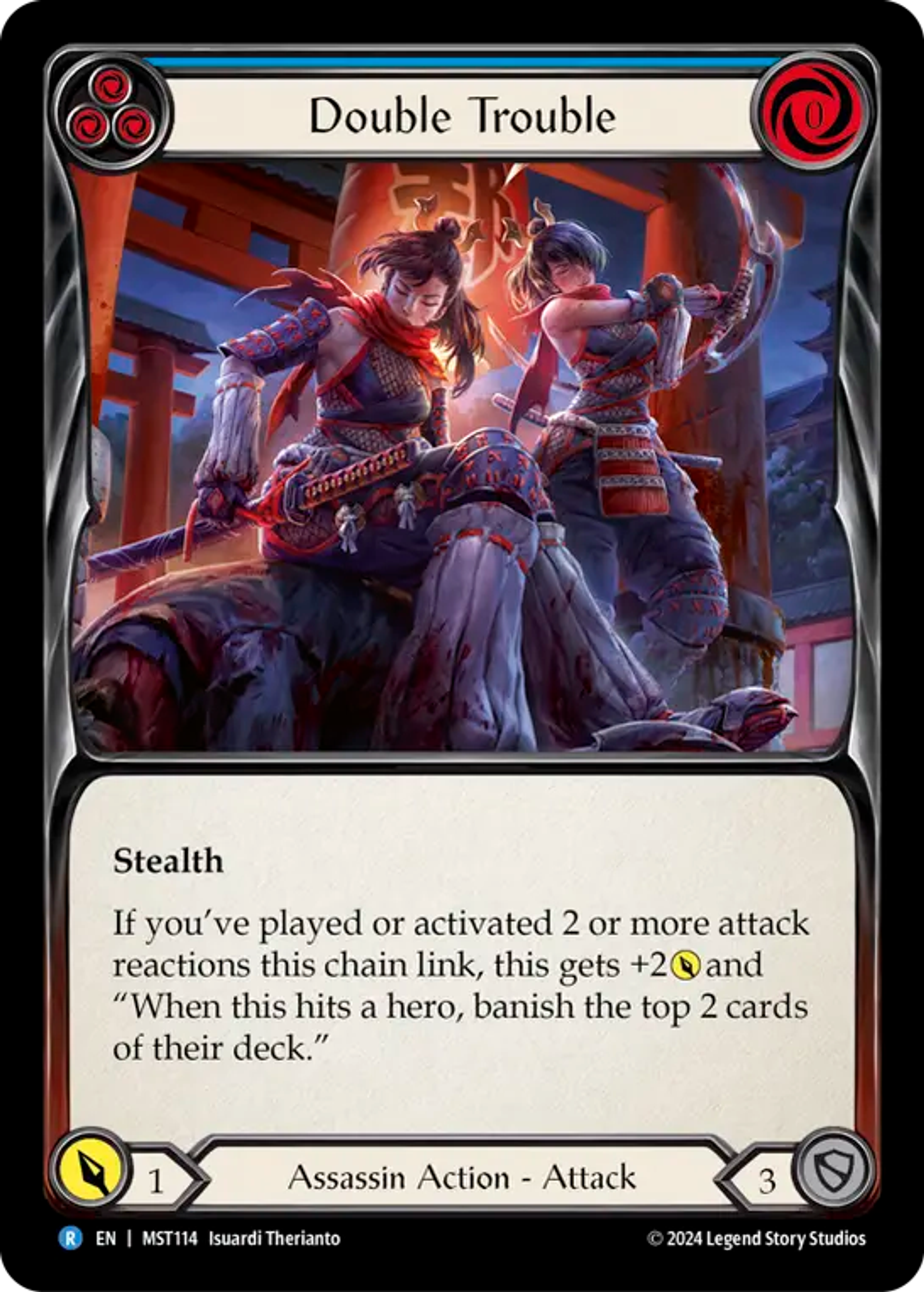 Double problème — Part the Mistveil — Flesh and Blood