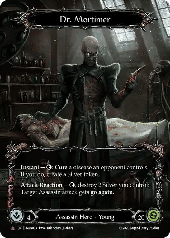 Dr. Mortimer — Mastery Pack Assassin — Flesh and Blood