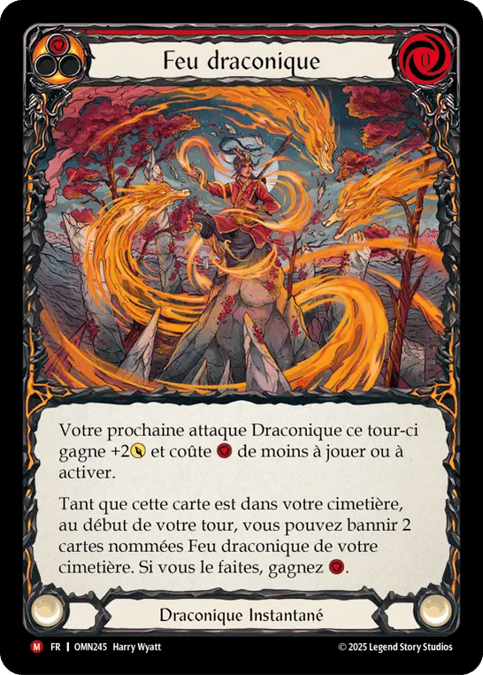 Feu draconique — Omens of the Third Age — Flesh and Blood