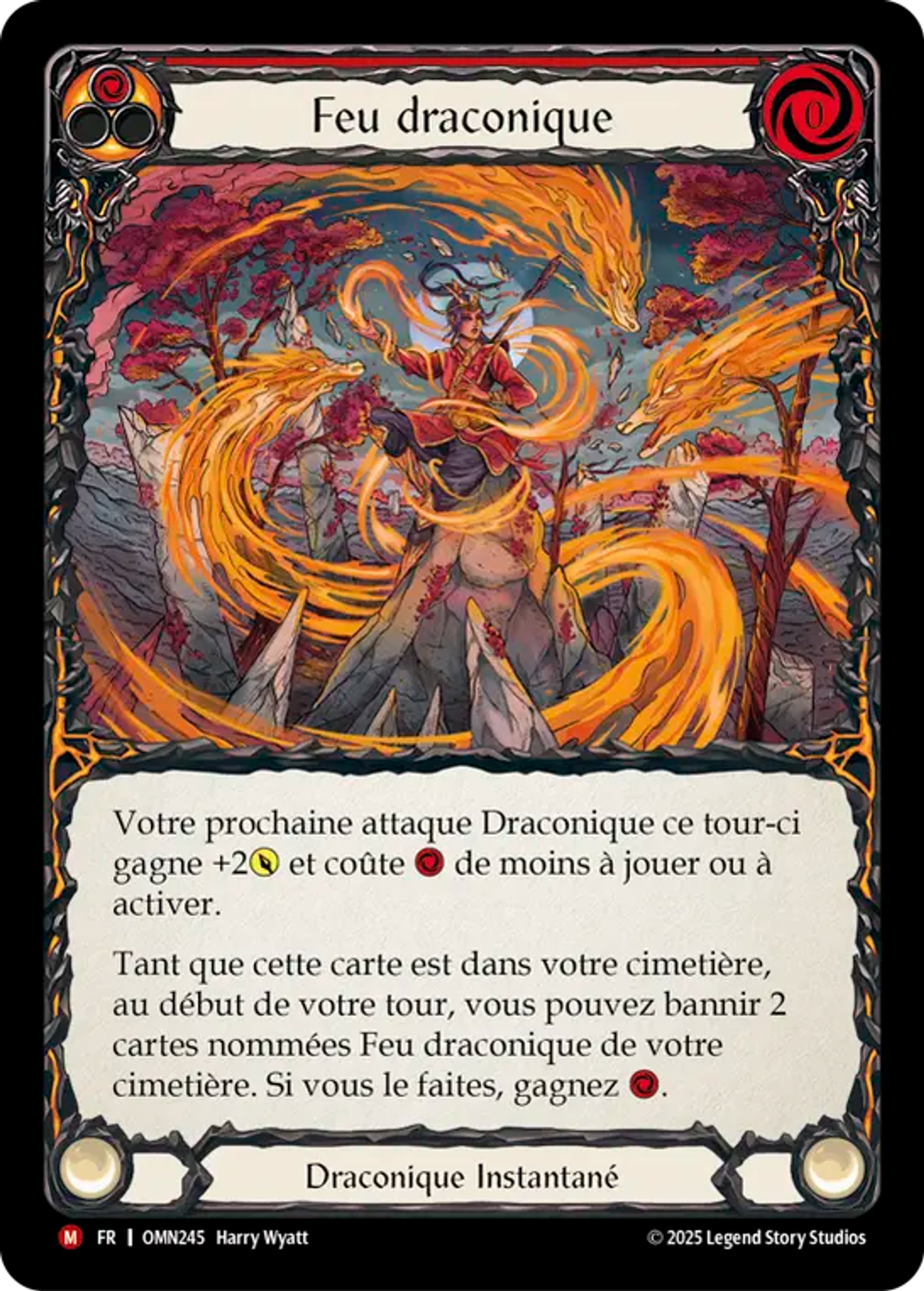 Feu draconique — Omens of the Third Age — Flesh and Blood