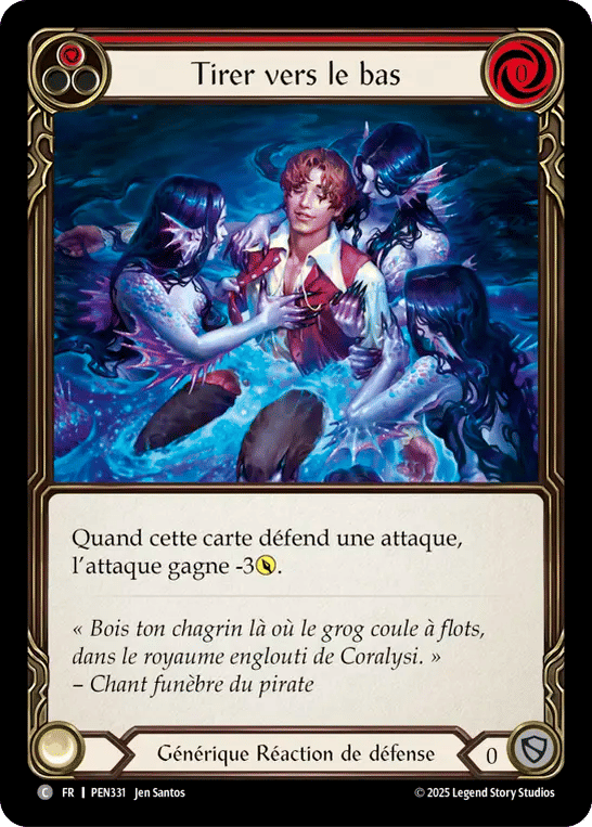 Drag Down (Red) — Compendium of Rathe — Flesh and Blood