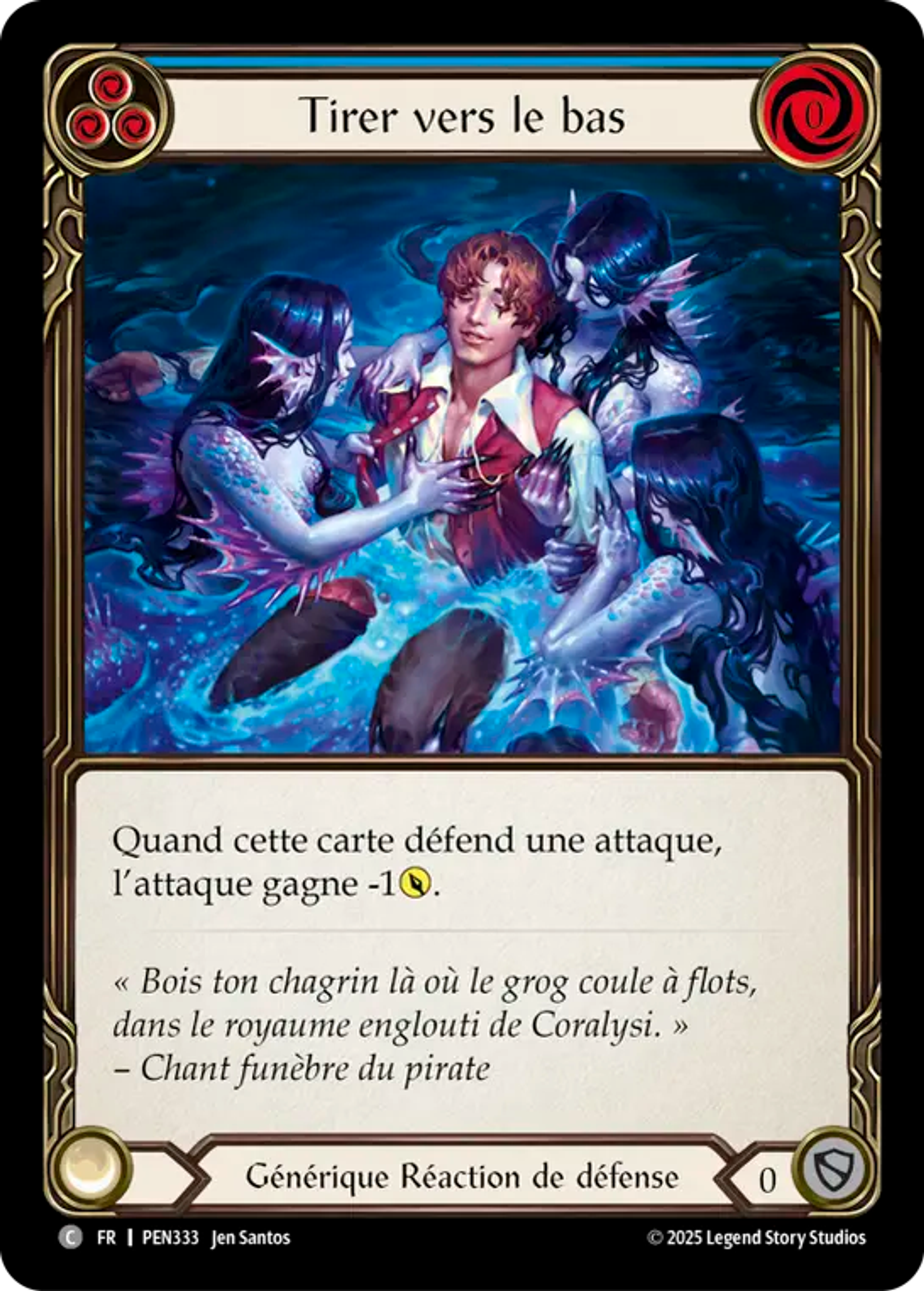 Tirer vers le bas — Compendium of Rathe — Flesh and Blood