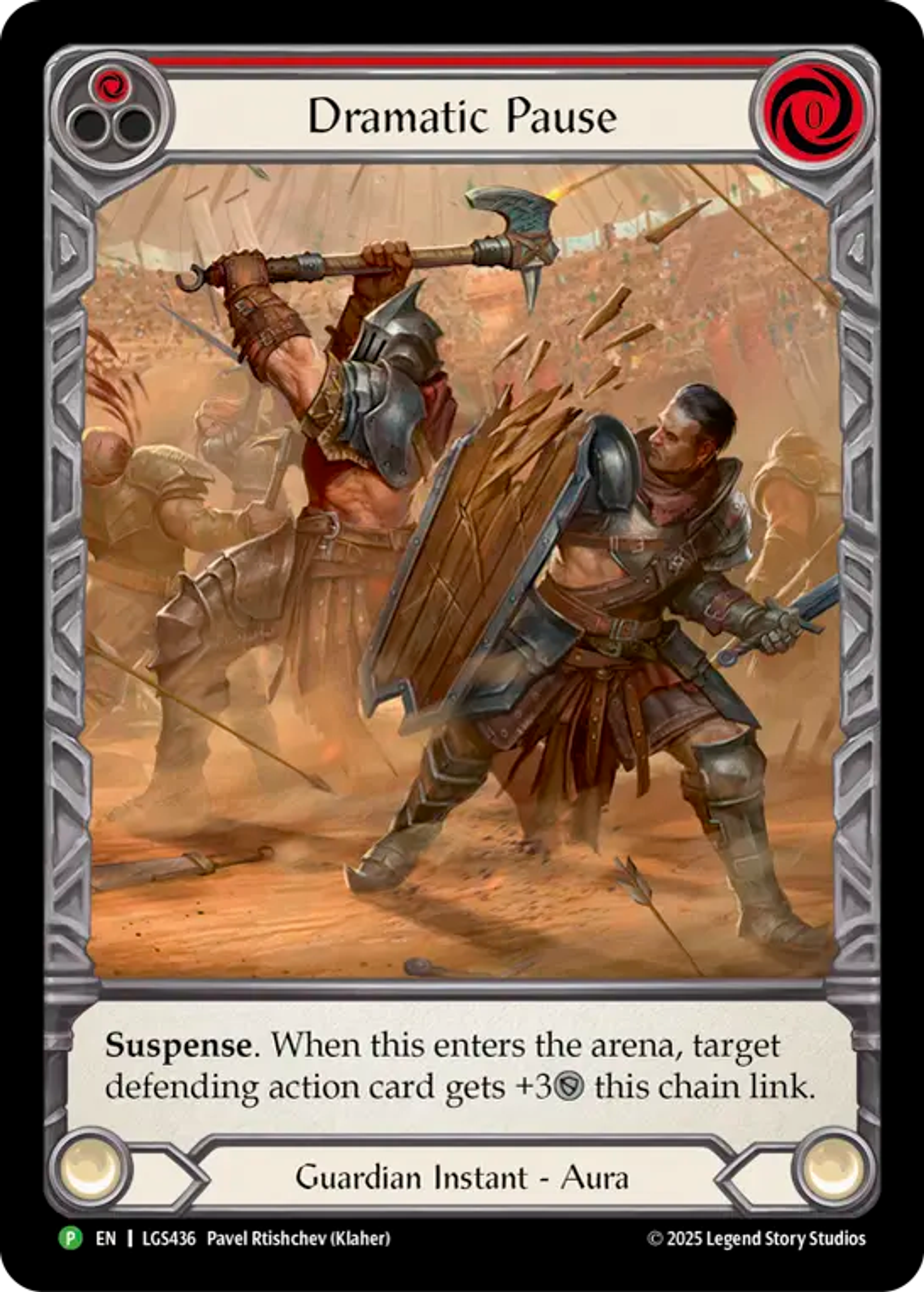 Dramatic Pause — Flesh and Blood: Promo Cards — Flesh and Blood