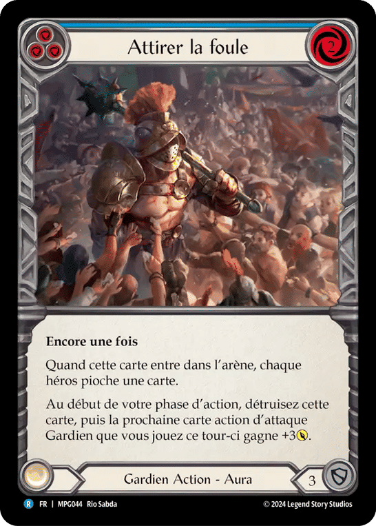 Attirer la foule — Mastery Pack Guardian — Flesh and Blood