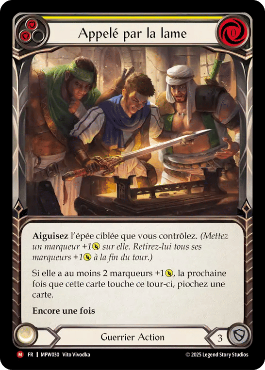 Appelé par la lame — Mastery Pack Warrior — Flesh and Blood