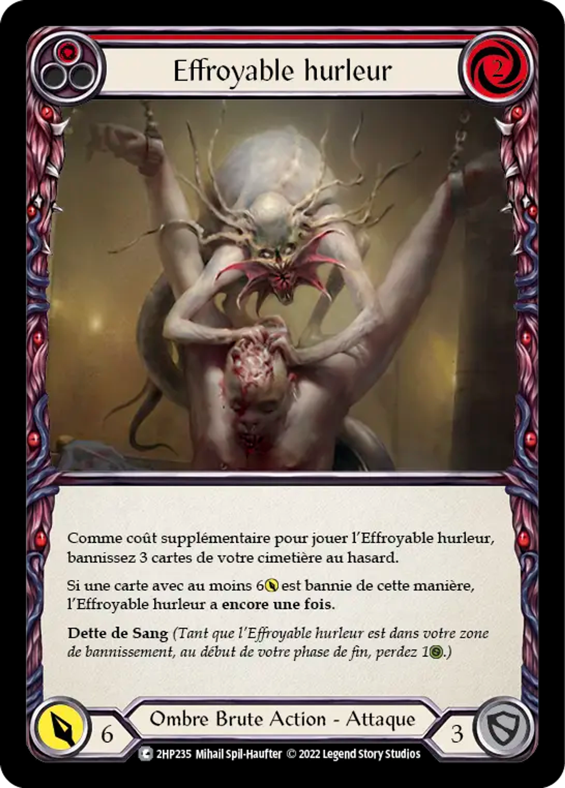Effroyable hurleur — History Pack 2 - Black Label — Flesh and Blood