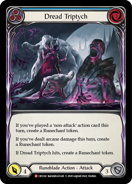 Dread Triptych — Crucible of War — Flesh and Blood