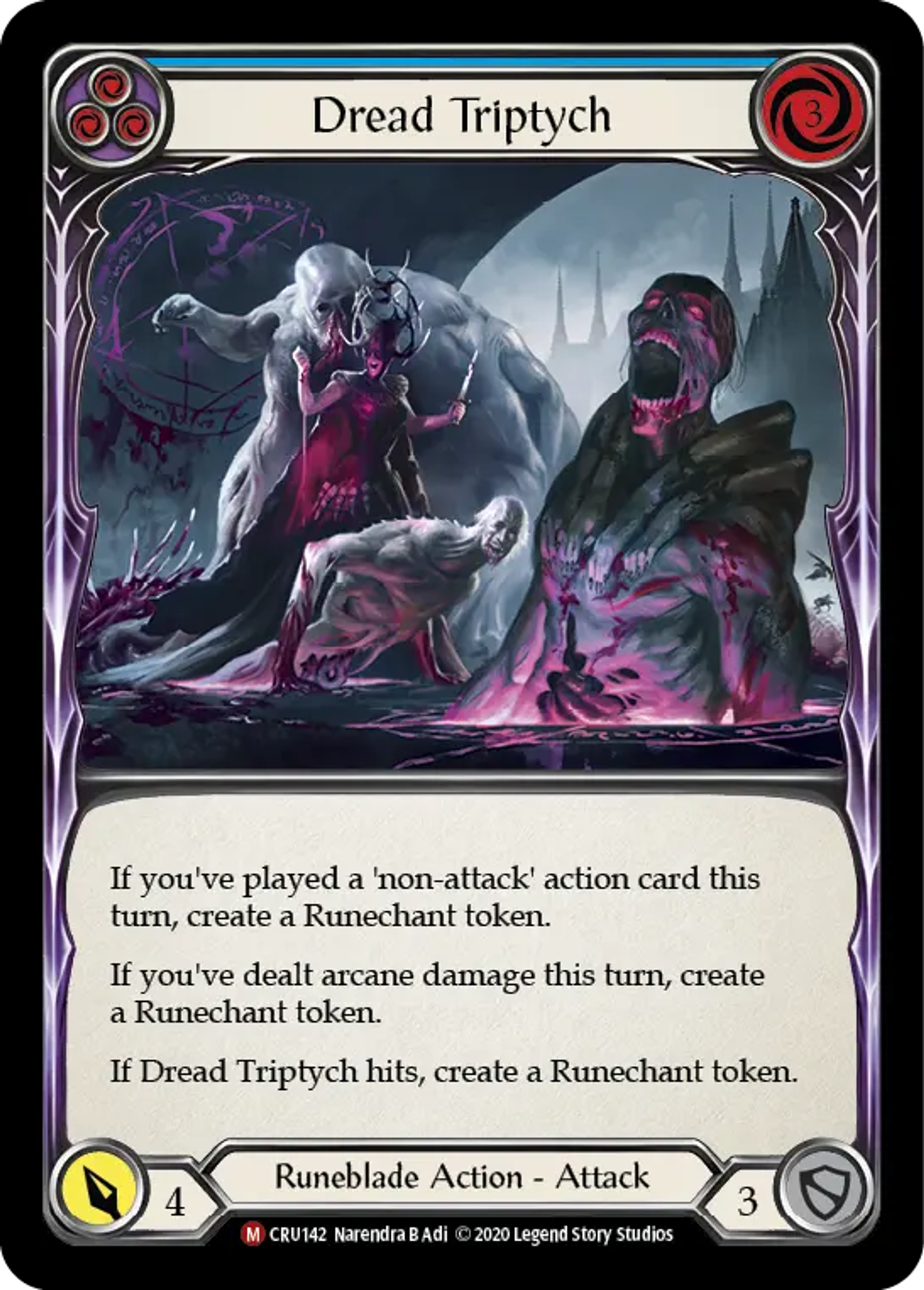Dread Triptych — Crucible of War — Flesh and Blood