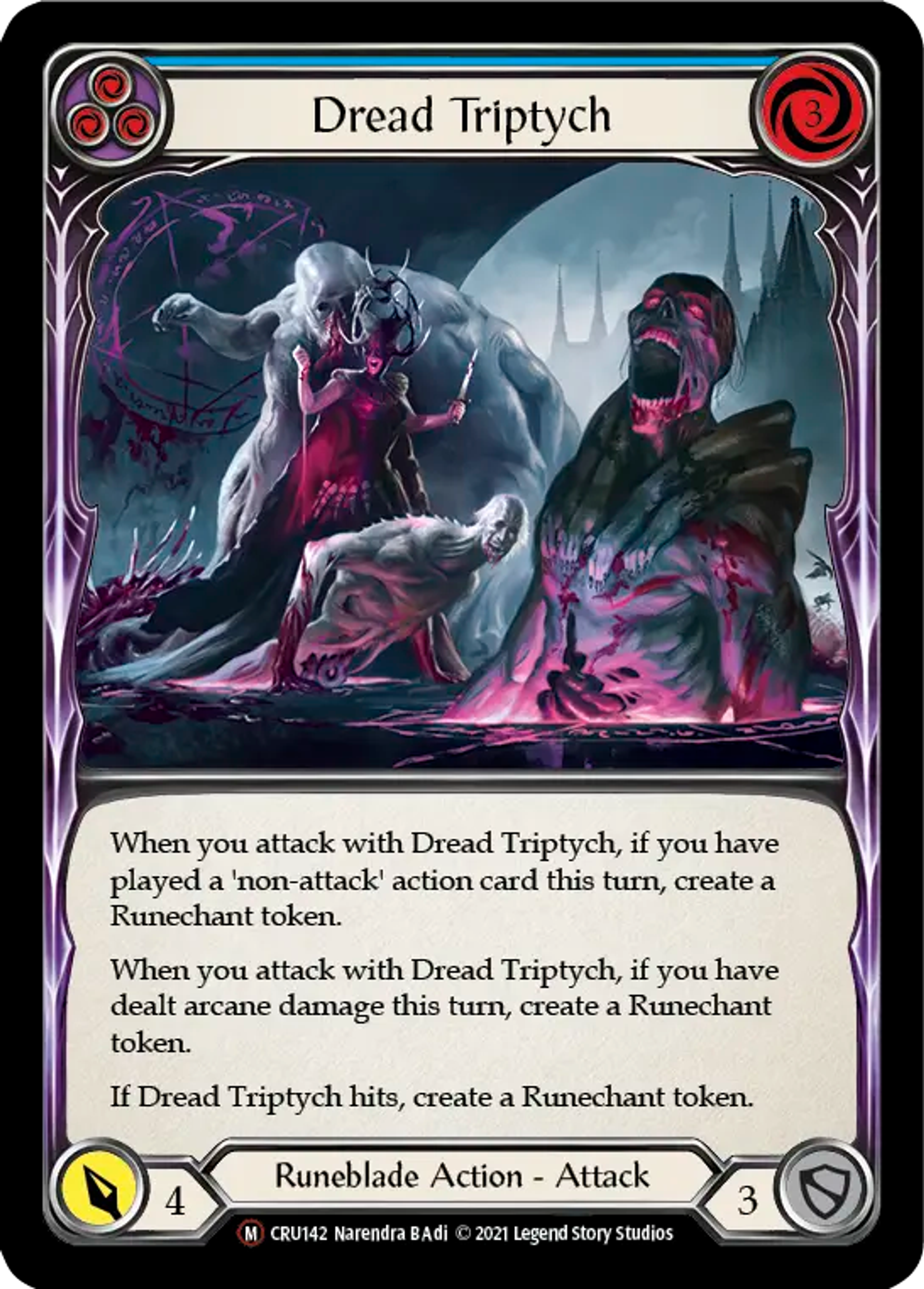 Dread Triptych — Crucible of War - Unlimited — Flesh and Blood
