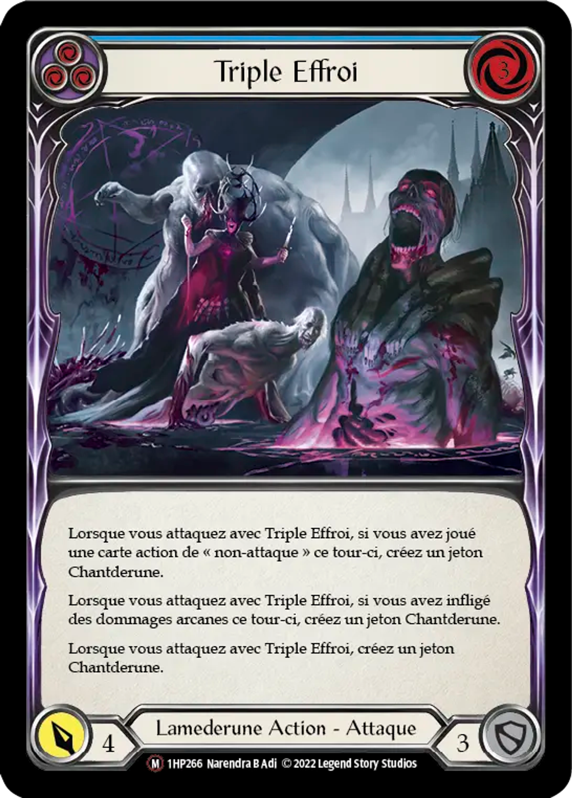 Triple Effroi — History Pack 1 - Black Label — Flesh and Blood