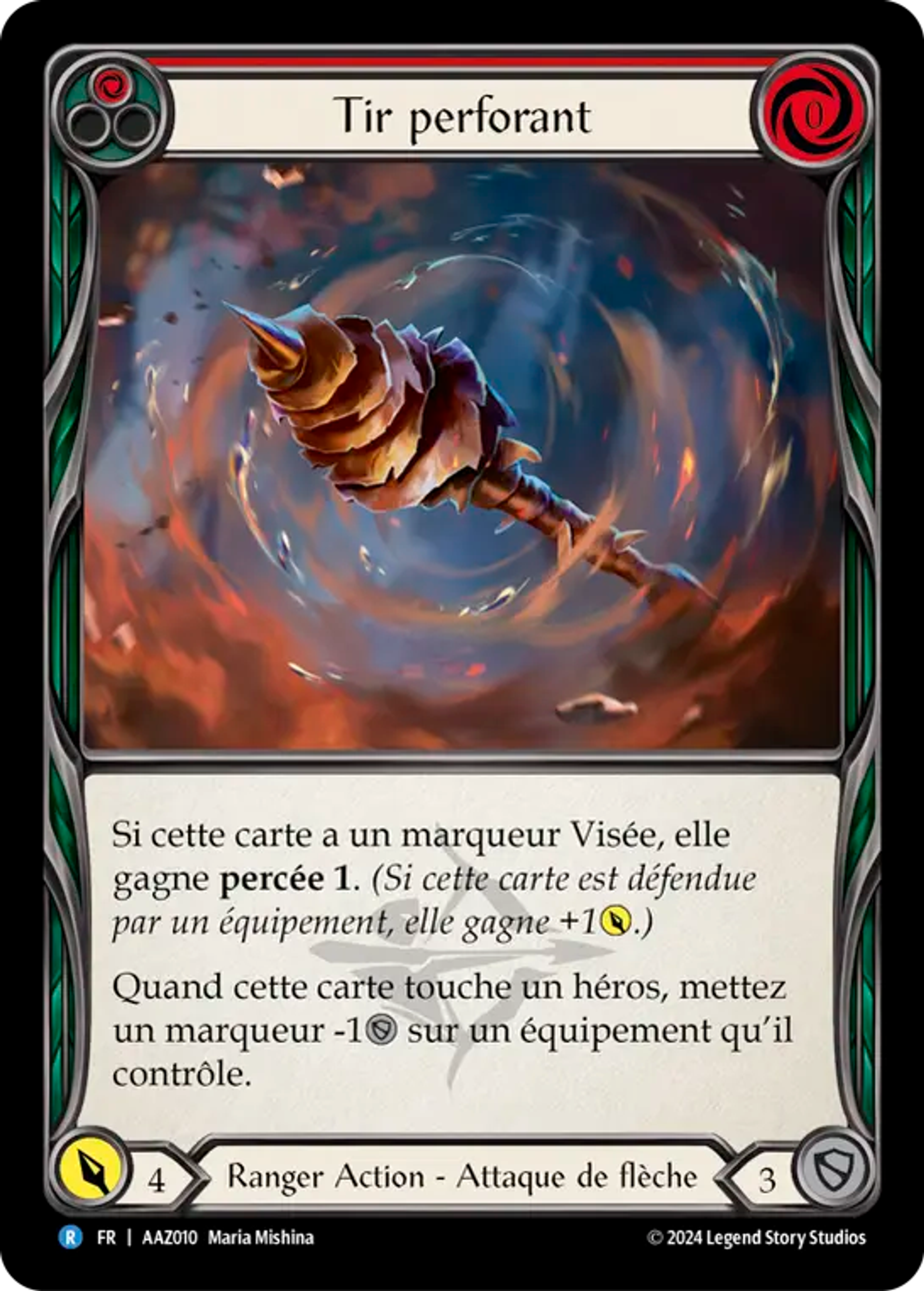 Tir perforant — Armory Deck - Azalea, Ace in the Hole — Flesh and Blood