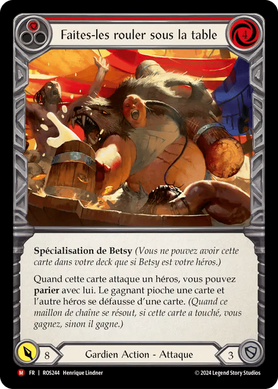 Faites-les rouler sous la table — Rosetta — Flesh and Blood