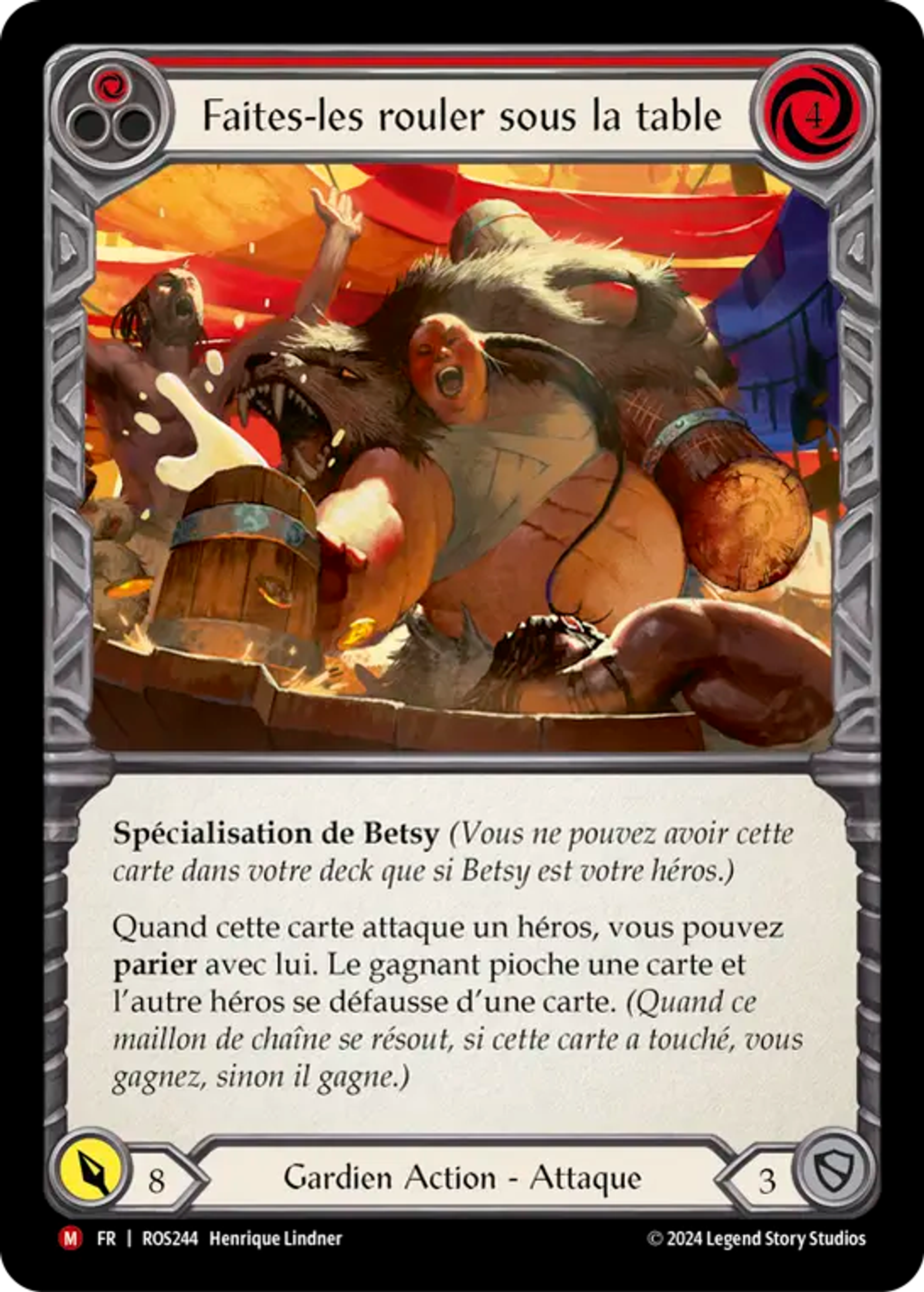 Faites-les rouler sous la table — Rosetta — Flesh and Blood