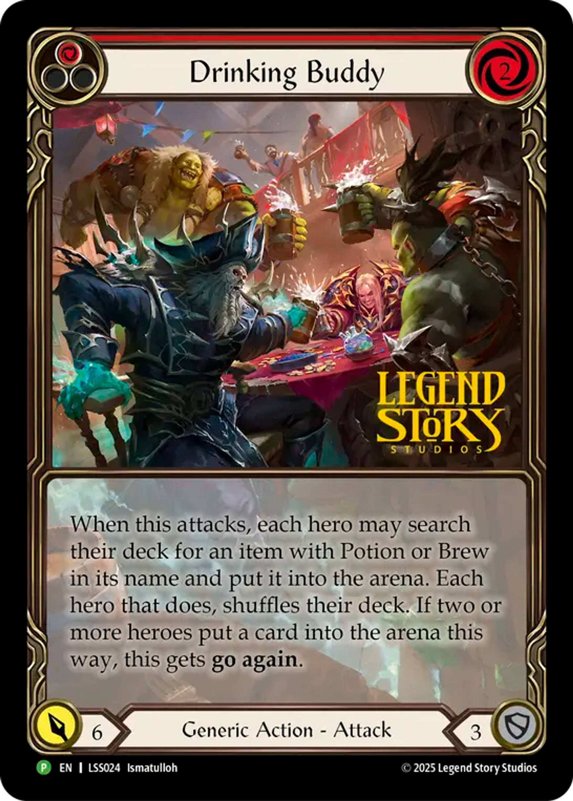 Drinking Buddy — Flesh and Blood: Promo Cards — Flesh and Blood