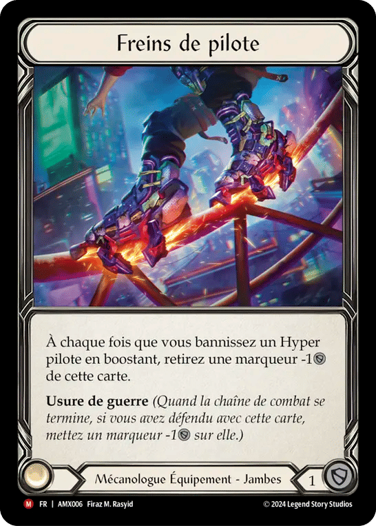 Freins de pilote — Armory Deck - Maxx 'The Hype' Nitro — Flesh and Blood