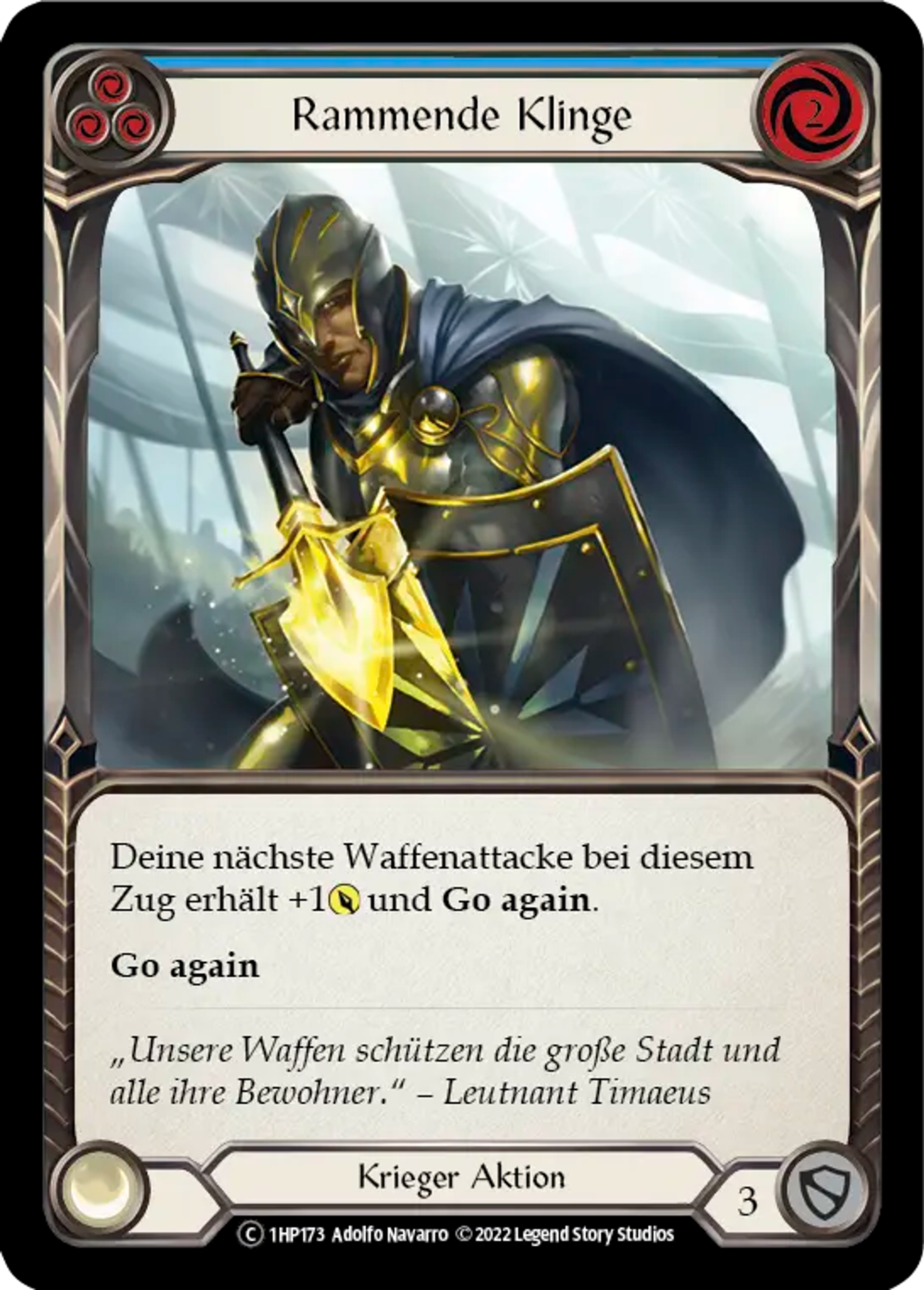 Lame de Commandement — History Pack 1 - Black Label — Flesh and Blood