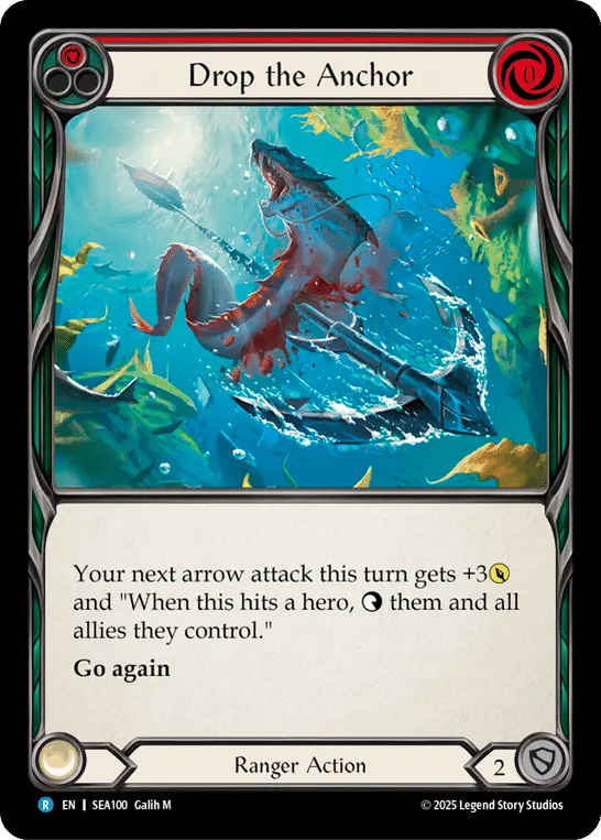 Drop the Anchor (Red) — High Seas — Flesh and Blood
