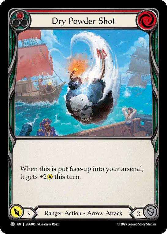 Dry Powder Shot (Red) — High Seas — Flesh and Blood